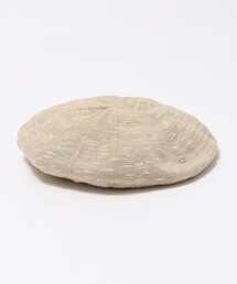 SUBLIME | SUBLIME: コットン リネン ハイゲージベレー帽(ハンチング/ベレー帽)