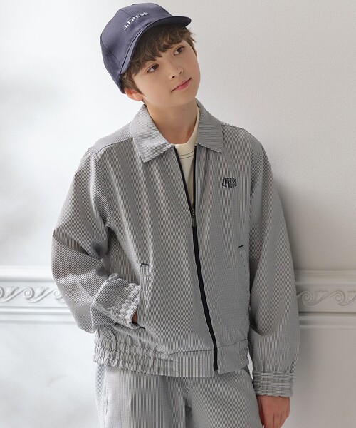 【セール】【140-170cm】ステンカラー ライトアウター（ブルゾン）｜J.PRESS（ジェイプレス）