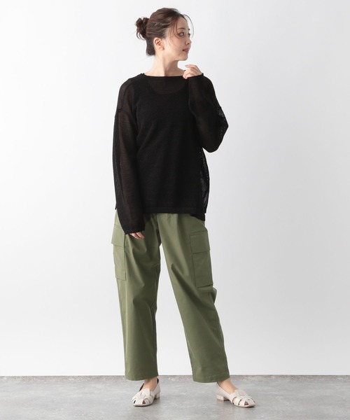 GLOBAL WORK（グローバルワーク）の「クリーンストレッチカーゴパンツ/986711（カーゴパンツ・メンズ・カーキ/ブラック・LARGE/MEDIUM/X-SMALL/SMALL）」の17枚目の写真