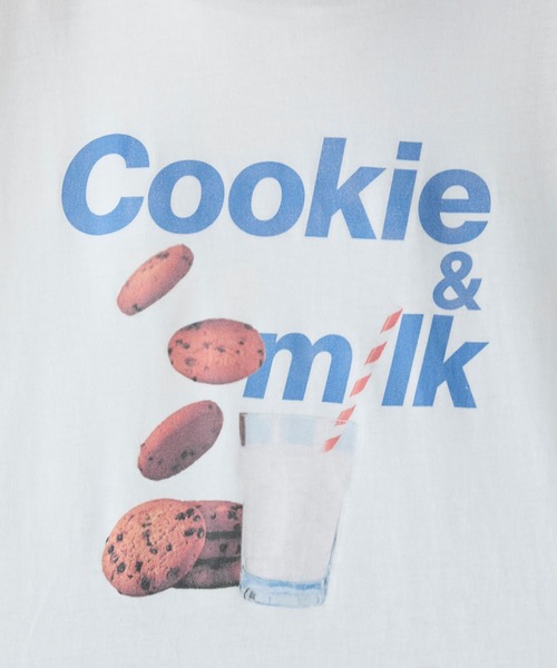 BONLECILL(ボンルシール)の「アソートフードフォトプリントオーバーロンTEE(Tシャツ/カットソー・レディース・レッド/グリーン/ブルー・FREE)」の13枚目の写真