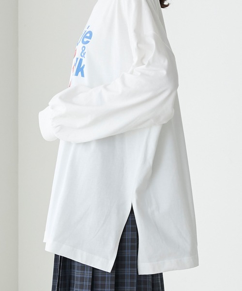 BONLECILL(ボンルシール)の「アソートフードフォトプリントオーバーロンTEE(Tシャツ/カットソー・レディース・レッド/グリーン/ブルー・FREE)」の18枚目の写真