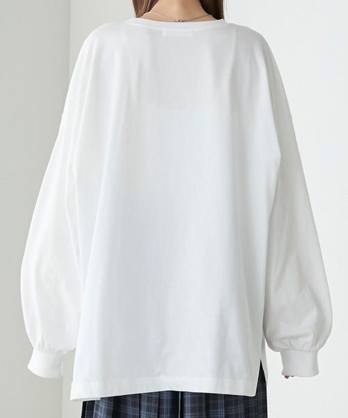 BONLECILL(ボンルシール)の「アソートフードフォトプリントオーバーロンTEE(Tシャツ/カットソー・レディース・レッド/グリーン/ブルー・FREE)」の20枚目の写真