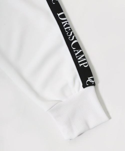 DRESSCAMP(ドレスキャンプ)の「DRESSCAMP/ドレスキャンプ ジャージ フルジップパーカー×トラックパンツ セットアップ 上下セット(ジャージ・メンズ・ブラック/ブラック系その他/チャコール/ホワイト・M/L/LL/3L)」の8枚目の写真
