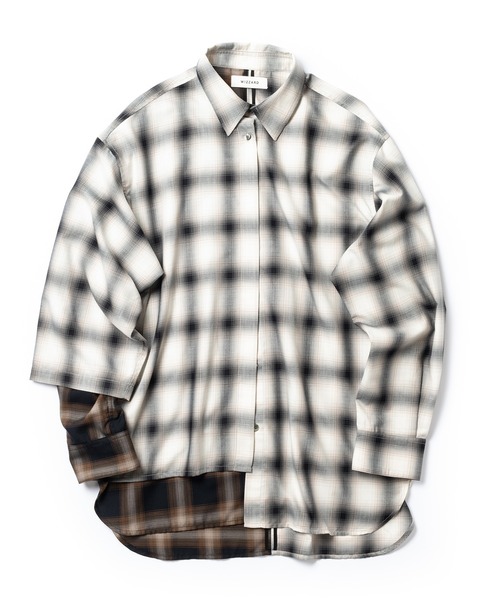 Wizzard（ウィザード）の「Wizzard ウィザード / DOCKING FLIP SHIRT / W24SS-SH010（シャツ/ブラウス・メンズ・ホワイト系その他/ブルー系その他・1/2）」の2枚目の写真