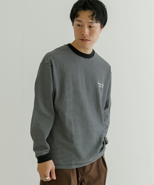 Russell Athletic（ラッセルアスレティック）の「『別注』RUSSELL ATHLETIC×UR　LONG-SLEEVE T-SHIRTS（Tシャツ/カットソー・メンズ・ホワイト系その他/ブラック系その他・MEDIUM/LARGE）」の5枚目の写真