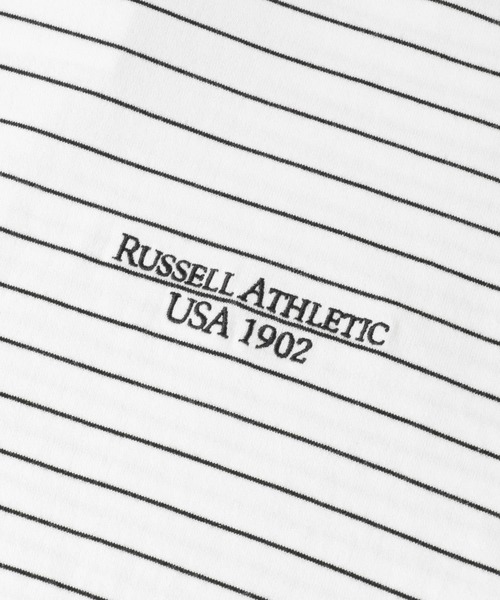 Russell Athletic（ラッセルアスレティック）の「『別注』RUSSELL ATHLETIC×UR　LONG-SLEEVE T-SHIRTS（Tシャツ/カットソー・メンズ・ホワイト系その他/ブラック系その他・MEDIUM/LARGE）」の20枚目の写真
