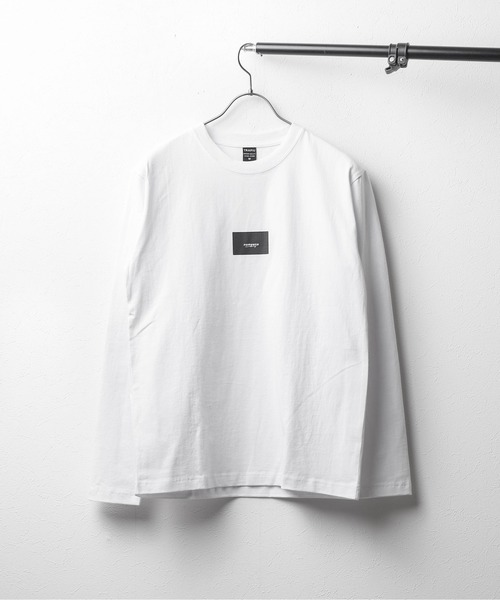 NO WAY(ノーウェイ)の「/ミドルウェイト クルーネックロングスリーブカットソー(Tシャツ/カットソー・メンズ・ブラック/ブルー/ホワイト・MEDIUM/LARGE)」の2枚目の写真