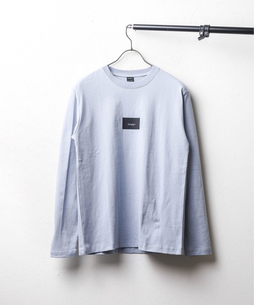 NO WAY(ノーウェイ)の「/ミドルウェイト クルーネックロングスリーブカットソー(Tシャツ/カットソー・メンズ・ブラック/ブルー/ホワイト・MEDIUM/LARGE)」の3枚目の写真