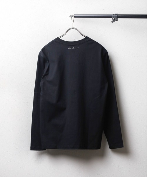 NO WAY(ノーウェイ)の「/ミドルウェイト クルーネックロングスリーブカットソー(Tシャツ/カットソー・メンズ・ブラック/ブルー/ホワイト・MEDIUM/LARGE)」の4枚目の写真