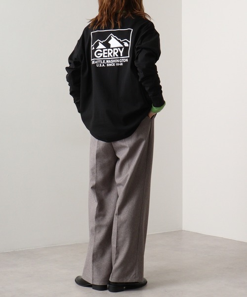 GERRY(ジェリー)の「GERRY ヘビーウェイト ロングスリーブT(Tシャツ/カットソー・メンズ・アッシュグレー/ホワイト/ブラック・LL/M/L)」の13枚目の写真