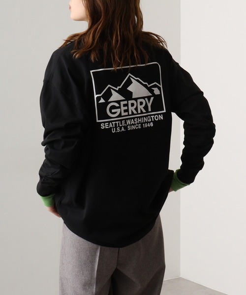 GERRY(ジェリー)の「GERRY ヘビーウェイト ロングスリーブT(Tシャツ/カットソー・メンズ・アッシュグレー/ホワイト/ブラック・LL/M/L)」の9枚目の写真