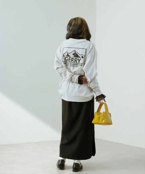 GERRY(ジェリー)の「GERRY ヘビーウェイト ロングスリーブT(Tシャツ/カットソー・メンズ・アッシュグレー/ホワイト/ブラック・LL/M/L)」の21枚目の写真