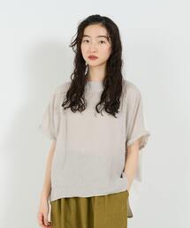 conges payes ADIEU TRISTESSE | リネンバスクTシャツ(シャツ/ブラウス)