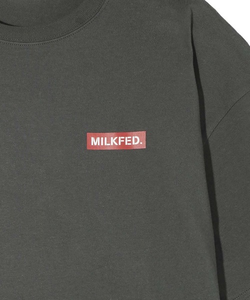 MILKFED.（ミルクフェド）の「GOOD MOOD GOOD DAY WIDE S/S TEE（Tシャツ/カットソー・レディース・オフホワイト/ライトイエロー/チャコール・M/L）」の14枚目の写真