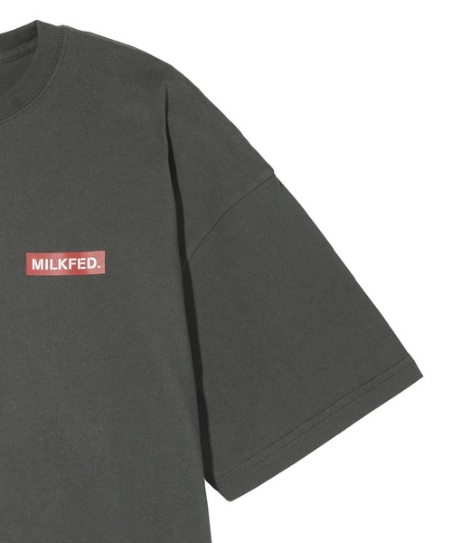 MILKFED.（ミルクフェド）の「GOOD MOOD GOOD DAY WIDE S/S TEE（Tシャツ/カットソー・レディース・オフホワイト/ライトイエロー/チャコール・M/L）」の15枚目の写真