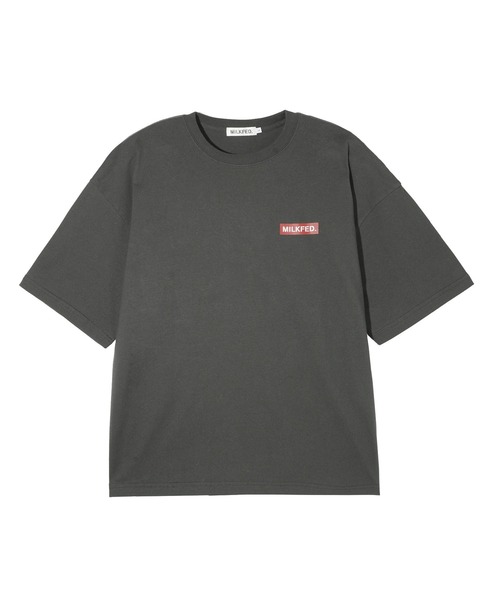 MILKFED.（ミルクフェド）の「GOOD MOOD GOOD DAY WIDE S/S TEE（Tシャツ/カットソー・レディース・オフホワイト/ライトイエロー/チャコール・M/L）」の19枚目の写真