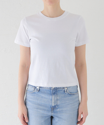 【le】CUT-OUT SHIRRING T