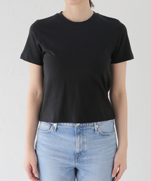 【le】CUT-OUT SHIRRING T