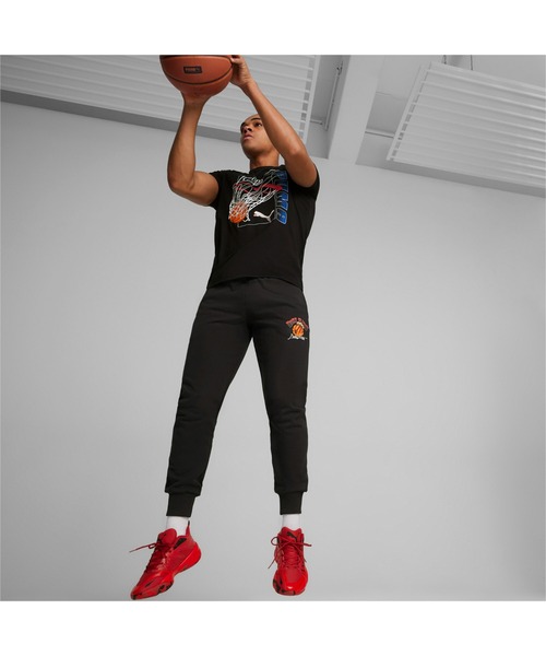 PUMA(プーマ)の「PUMA プーマ メンズ バスケットボール スウィッシュ 半袖 Tシャツ(Tシャツ/カットソー・メンズ・ブラック/ホワイト・X-LARGE/SMALL/X-SMALL/MEDIUM/LARGE)」の6枚目の写真