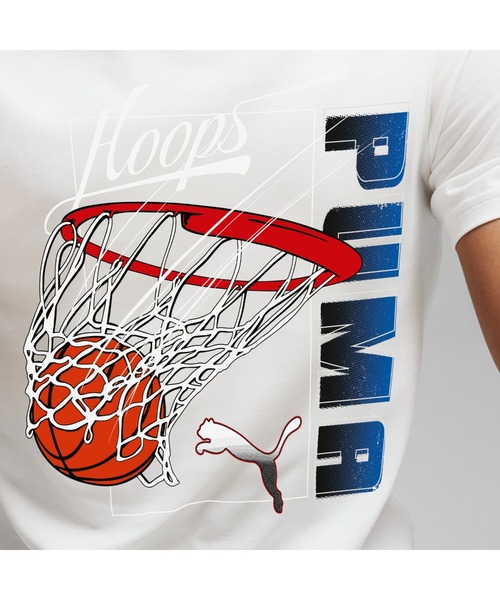 PUMA(プーマ)の「PUMA プーマ メンズ バスケットボール スウィッシュ 半袖 Tシャツ(Tシャツ/カットソー・メンズ・ブラック/ホワイト・X-LARGE/SMALL/X-SMALL/MEDIUM/LARGE)」の11枚目の写真