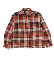 A BATHING APE（アベイシングエイプ）の「BLEACHED BAPE CHECK ZIP