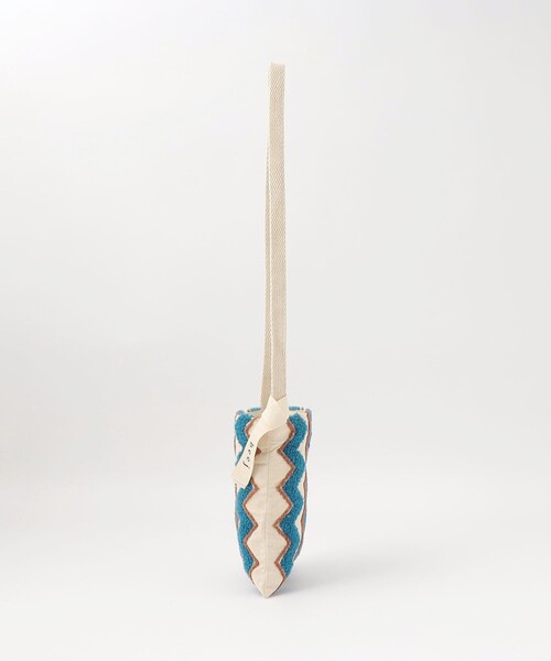 green label relaxing（グリーンレーベルリラクシング）の「【別注】＜beej＞EX ウェーブ ショルダーバッグ（ショルダーバッグ・キッズ・コバルトブルー/ライラック・FREE）」の15枚目の写真