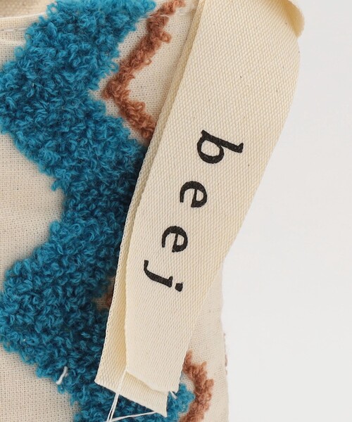 green label relaxing（グリーンレーベルリラクシング）の「【別注】＜beej＞EX ウェーブ ショルダーバッグ（ショルダーバッグ・キッズ・コバルトブルー/ライラック・FREE）」の8枚目の写真