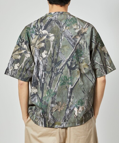 FREAK'S STORE（フリークスストア）の「FREAK’S STORE/フリークスストア AIRDRY 7.7オンス ビックシルエット ツリーカモ クルーネック ポケットTシャツ/エアドライ/吸水速乾（Tシャツ/カットソー・メンズ・カモフラージュ・SMALL/MEDIUM/LARGE）」の14枚目の写真