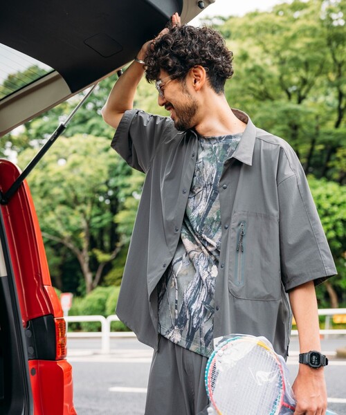 FREAK'S STORE（フリークスストア）の「FREAK’S STORE/フリークスストア AIRDRY 7.7オンス ビックシルエット ツリーカモ クルーネック ポケットTシャツ/エアドライ/吸水速乾（Tシャツ/カットソー・メンズ・カモフラージュ・SMALL/MEDIUM/LARGE）」の17枚目の写真