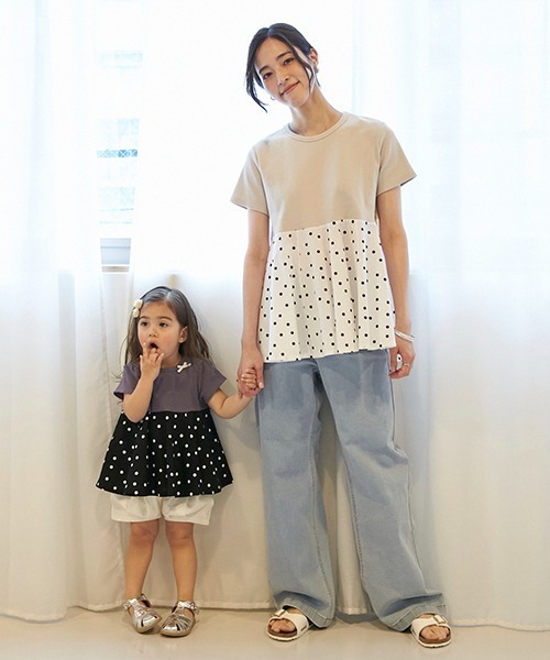 使い勝手の良い】 petit リンクコーデの 親子コーデ