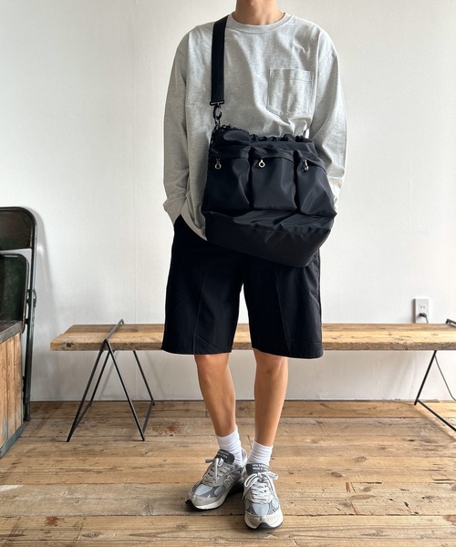 Kotoe（コトエ）の「【UNISEX】 BIG巾着ショルダーバッグ