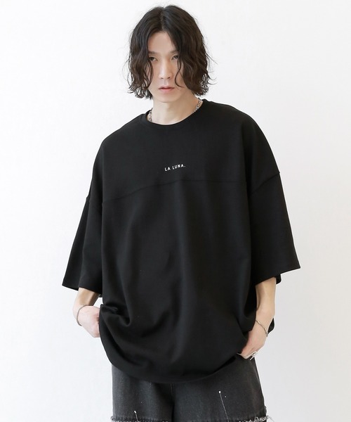 minsobi(ミンソビ)の「ルナサークル半袖T プリントデザインTシャツ(Tシャツ/カットソー・メンズ・グレー/ブラック・FREE)」の20枚目の写真