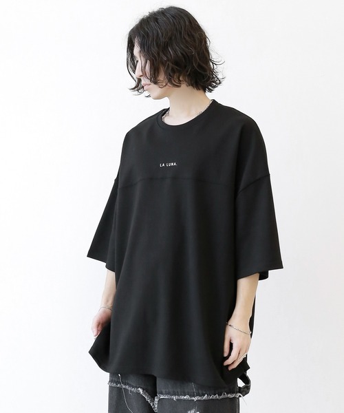 minsobi(ミンソビ)の「ルナサークル半袖T プリントデザインTシャツ(Tシャツ/カットソー・メンズ・グレー/ブラック・FREE)」の21枚目の写真