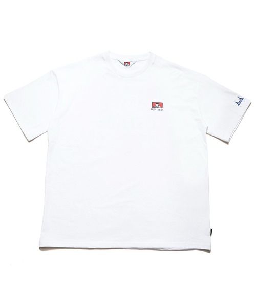 BEN DAVIS(ベンデイビス)の「《BEN DAVIS》プリントTシャツ/抗菌防臭 リサイクルコットン混(Tシャツ/カットソー・メンズ・ホワイト/ブラック/ピンク/オレンジ/グリーン・SMALL/MEDIUM/LARGE/X-LARGE)」の6枚目の写真