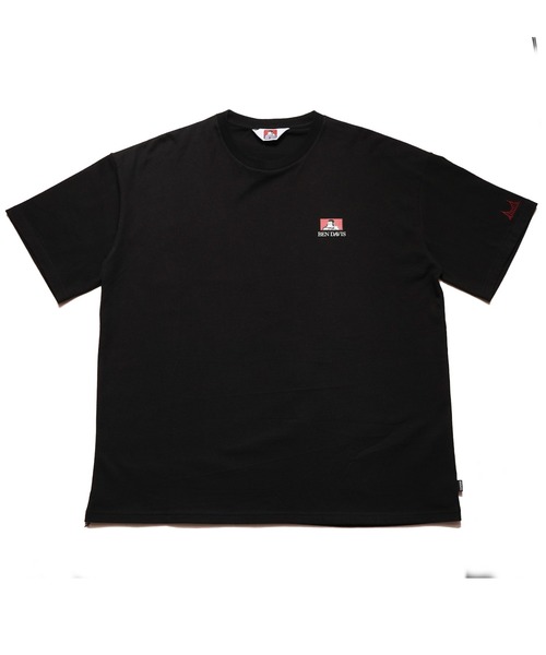 BEN DAVIS(ベンデイビス)の「《BEN DAVIS》プリントTシャツ/抗菌防臭 リサイクルコットン混(Tシャツ/カットソー・メンズ・ホワイト/ブラック/ピンク/オレンジ/グリーン・SMALL/MEDIUM/LARGE/X-LARGE)」の7枚目の写真