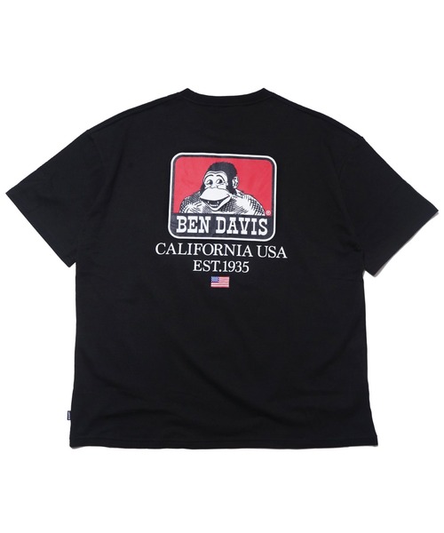 BEN DAVIS(ベンデイビス)の「《BEN DAVIS》プリントTシャツ/抗菌防臭 リサイクルコットン混(Tシャツ/カットソー・メンズ・ホワイト/ブラック/ピンク/オレンジ/グリーン・SMALL/MEDIUM/LARGE/X-LARGE)」の12枚目の写真