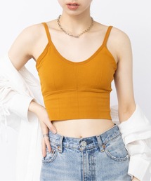 ブラトップ インナー」に該当するキャミソール（イエロー/黄色系