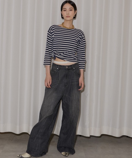 セール】Super wide mens like denim／スーパーワイドメンズ