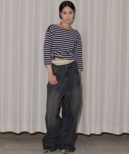 セール】Super wide mens like denim／スーパーワイドメンズ