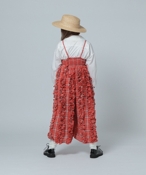 LOWRYS FARM（ローリーズファーム）の「ＩＮＤＩＡＩＳ２ＷＡＹパンツ　112144（その他パンツ・キッズ・ブルー/レッド・FREE）」の5枚目の写真