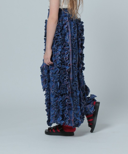 LOWRYS FARM（ローリーズファーム）の「ＩＮＤＩＡＩＳ２ＷＡＹパンツ　112144（その他パンツ・キッズ・ブルー/レッド・FREE）」の15枚目の写真