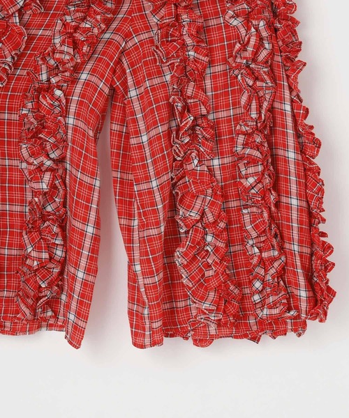 LOWRYS FARM（ローリーズファーム）の「ＩＮＤＩＡＩＳ２ＷＡＹパンツ　112144（その他パンツ・キッズ・ブルー/レッド・FREE）」の8枚目の写真