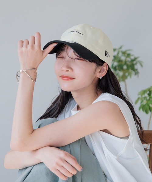 帽子 GeeeeeD LOWRYS FARM（ローリーズファーム）の「2トーンキャップNEW ERA 102580