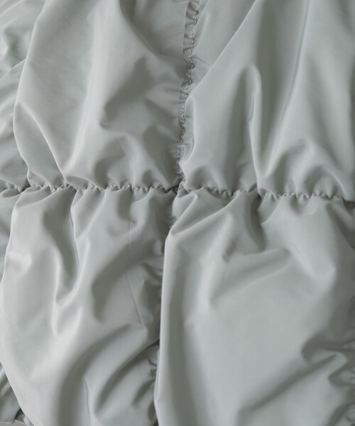 FREE'S MART（フリーズマート）の「タックトートバッグ（トートバッグ・レディース・ブラック/グリーン/ホワイト・ﾌﾘ-）」の12枚目の写真