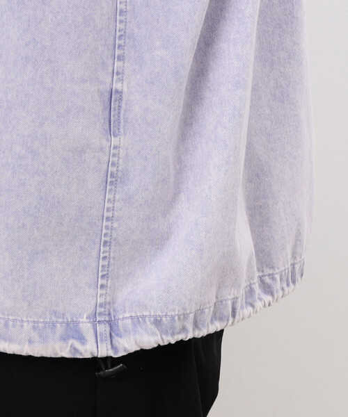 硫化染めデニム／インディゴ染めデニムシャツ（シャツ/ブラウス）｜Purple&Yellow（パープルアンドイエロー）