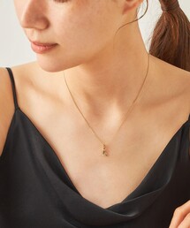 ete（エテ）の「○[レイヤー] ダイヤモンド リボン ネックレス