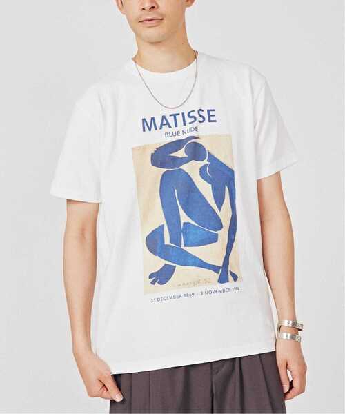EDIFICE（エディフィス）の「《再入荷》MATISSE(マティス) 別注 アートプリント Tシャツ（Tシャツ/カットソー・メンズ・ホワイト/ホワイト×ホワイト/ライトホワイト・LARGE/MEDIUM）」の20枚目の写真