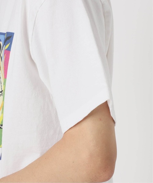 EDIFICE（エディフィス）の「《再入荷》MATISSE(マティス) 別注 アートプリント Tシャツ（Tシャツ/カットソー・メンズ・ホワイト/ホワイト×ホワイト/ライトホワイト・LARGE/MEDIUM）」の6枚目の写真