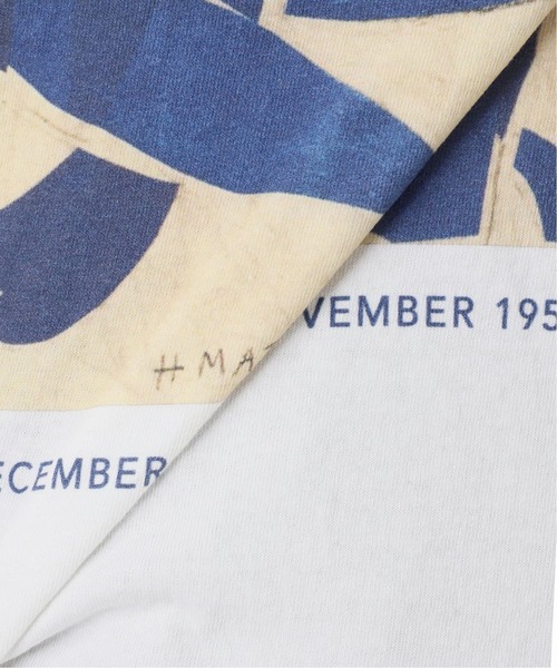 EDIFICE（エディフィス）の「《再入荷》MATISSE(マティス) 別注 アートプリント Tシャツ（Tシャツ/カットソー・メンズ・ホワイト/ホワイト×ホワイト/ライトホワイト・LARGE/MEDIUM）」の10枚目の写真