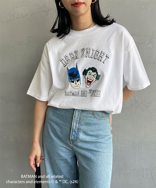 バットマン 半袖Tシャツ XS（SからMの方向け） バットマン 半袖Tシャツ XS（SからMの方向け）